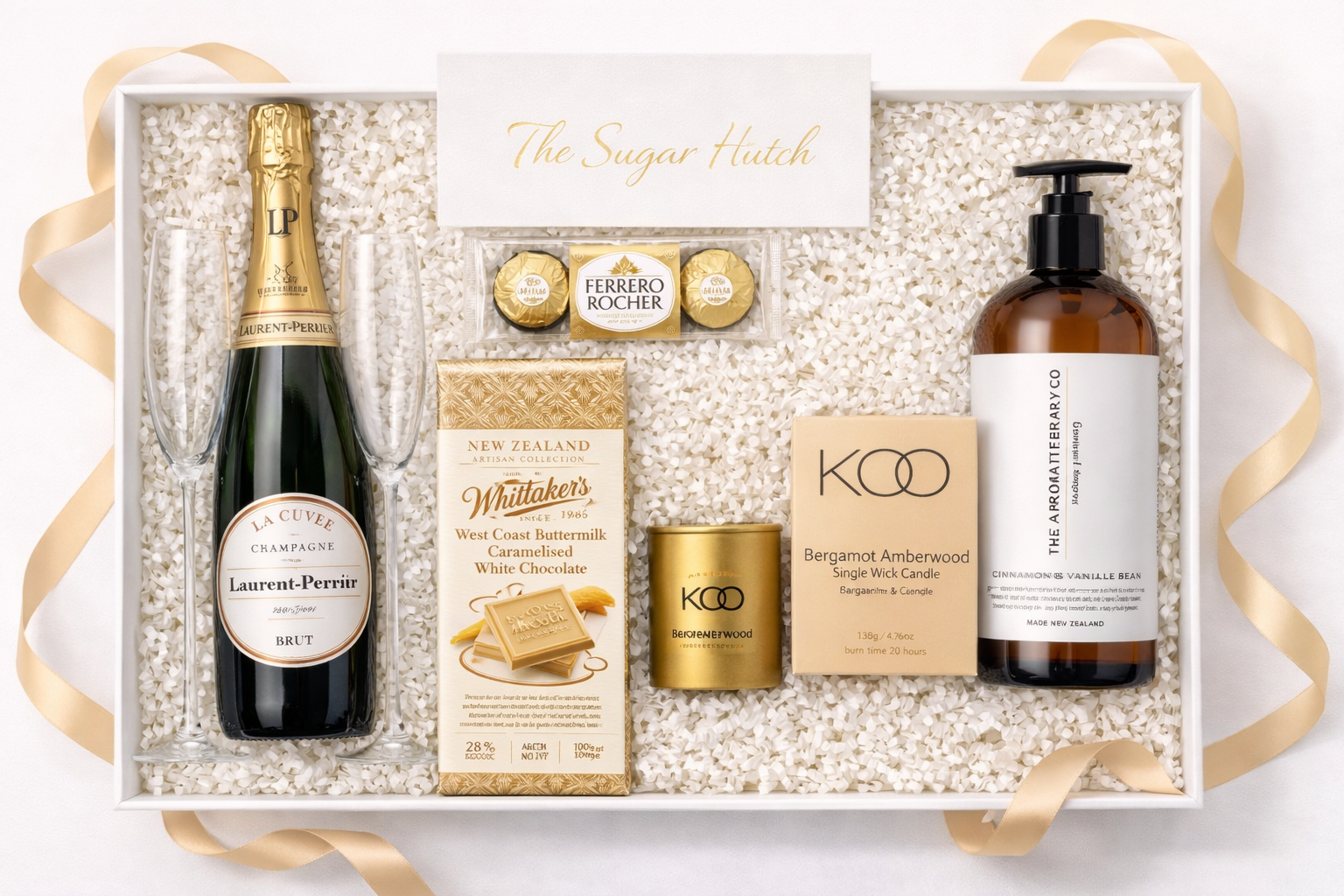 Laurent-Perrier Champagne Gift Box — White